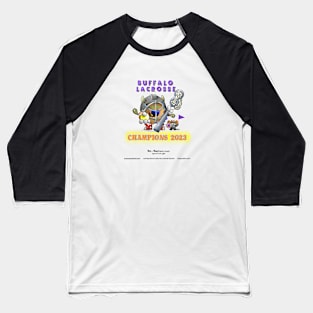 Buffalo Lacrosse Champions Baseball T-Shirt